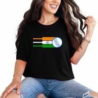 Indian Cricket Player Team Cricket Fans India Cricket Comfort Colors T-Shirt thumb 0