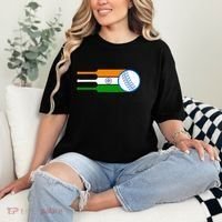 Indian Cricket Player Team Cricket Fans India Cricket Comfort Colors T-Shirt thumb 2
