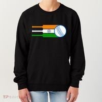 Indian Cricket Player Team Cricket Fans India Cricket Women's Sweatshirt thumb 0