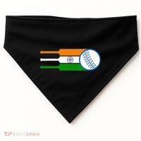 Indian Cricket Player Team Cricket Fans India Cricket USA-Made Doggie Bandana thumb 0