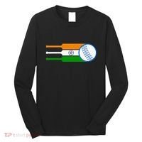 Indian Cricket Player Team Cricket Fans India Cricket Long Sleeve Shirt thumb 0