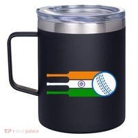 Indian Cricket Player Team Cricket Fans India Cricket 12oz Stainless Steel Coffee Mug thumb 2