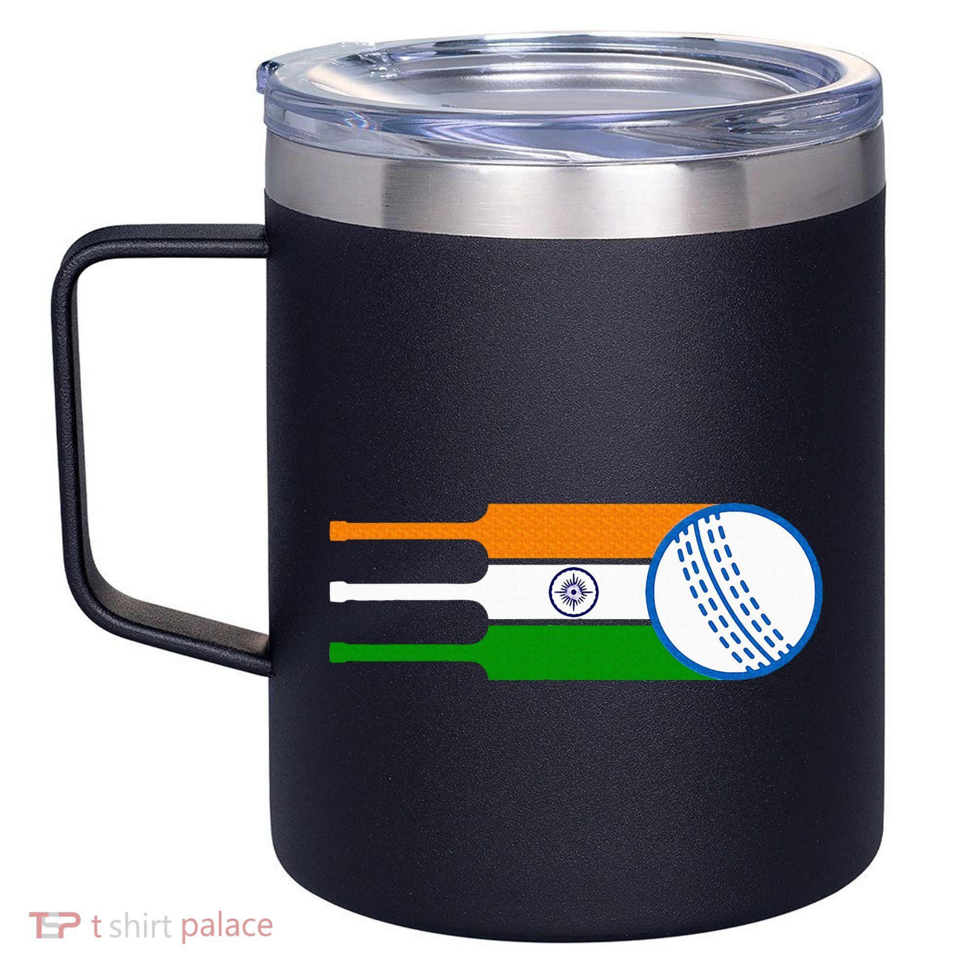 Indian Cricket Player Team Cricket Fans India Cricket 12oz Stainless Steel Coffee Mug