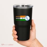 Indian Cricket Player Team Cricket Fans India Cricket Tumbler thumb 2