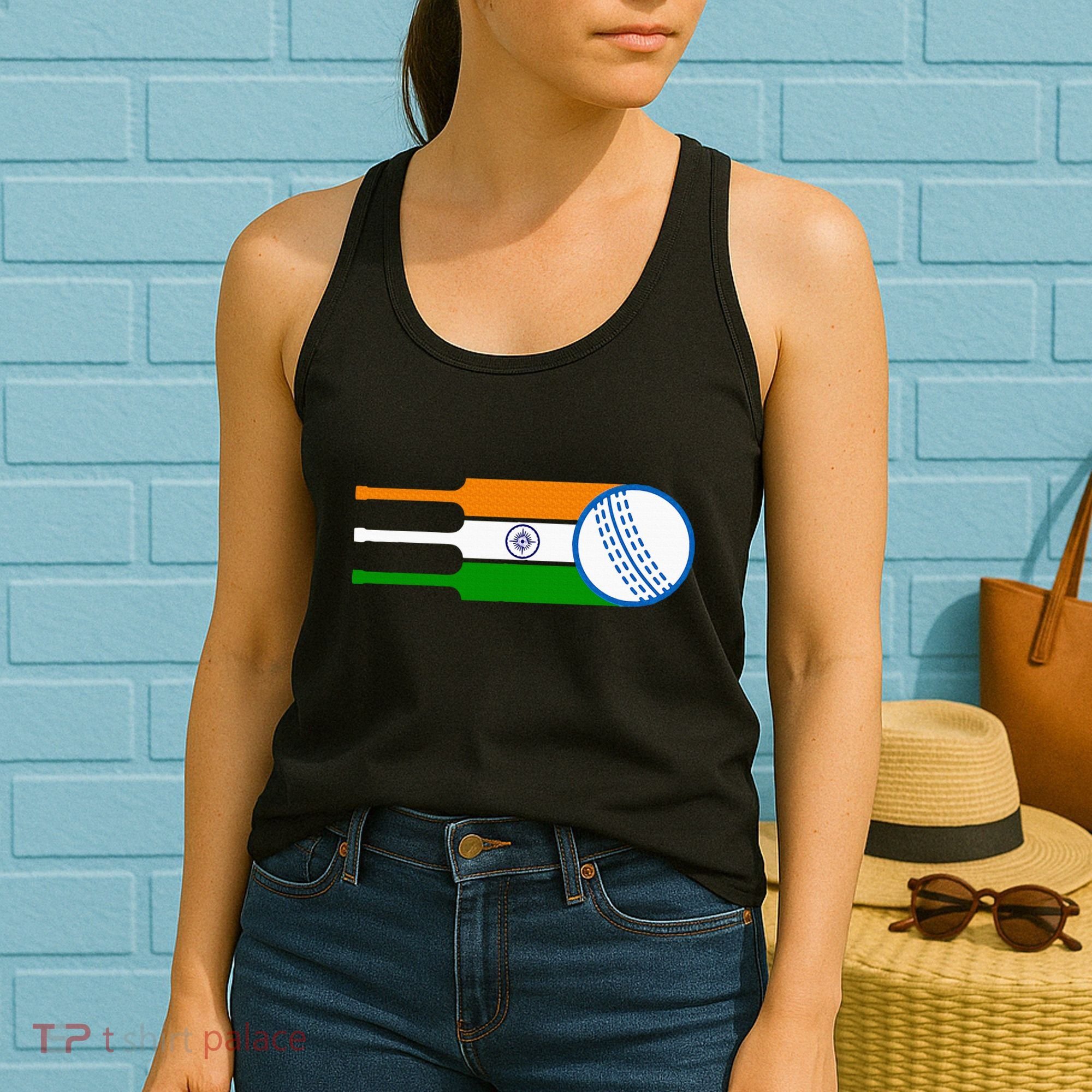 Indian Cricket Player Team Cricket Fans India Cricket Women's Tank Top