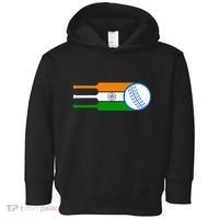 Indian Cricket Player Team Cricket Fans India Cricket Toddler Hoodie thumb 0