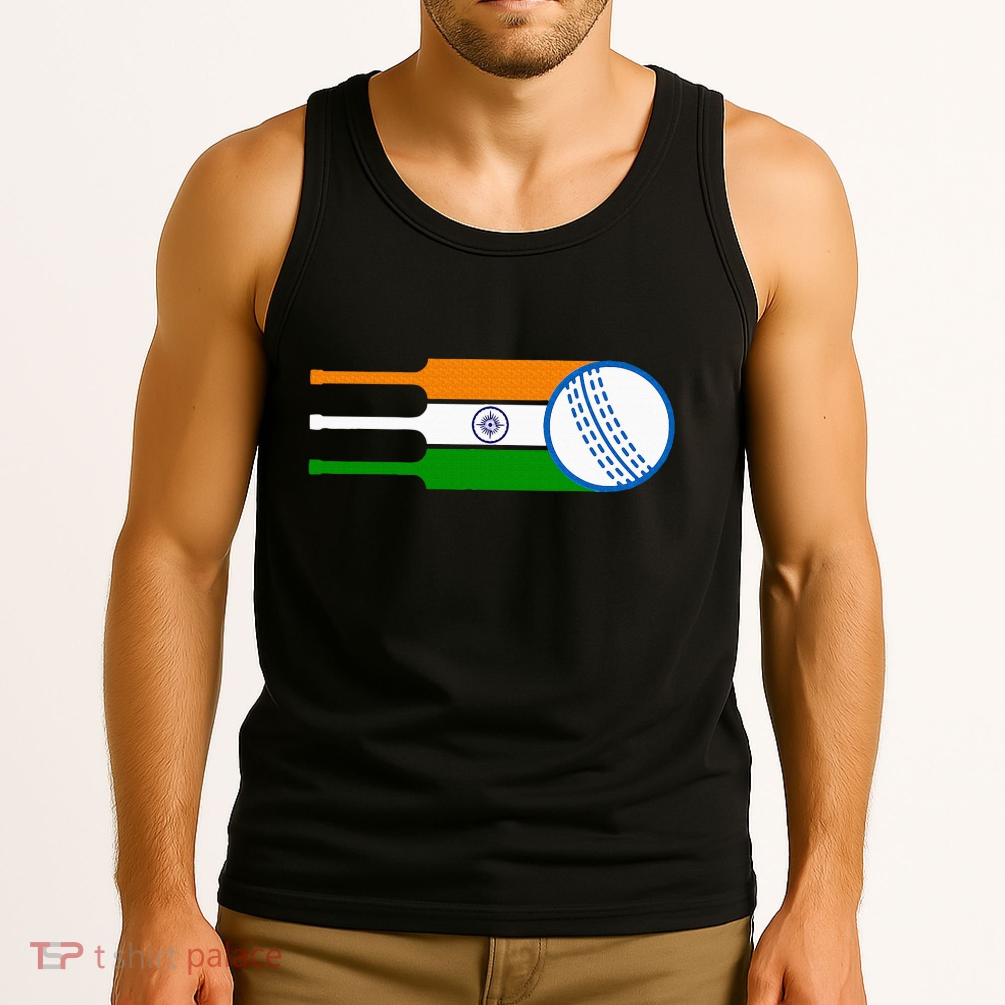 Indian Cricket Player Team Cricket Fans India Cricket Tank Top