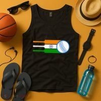 Indian Cricket Player Team Cricket Fans India Cricket Tank Top thumb 4
