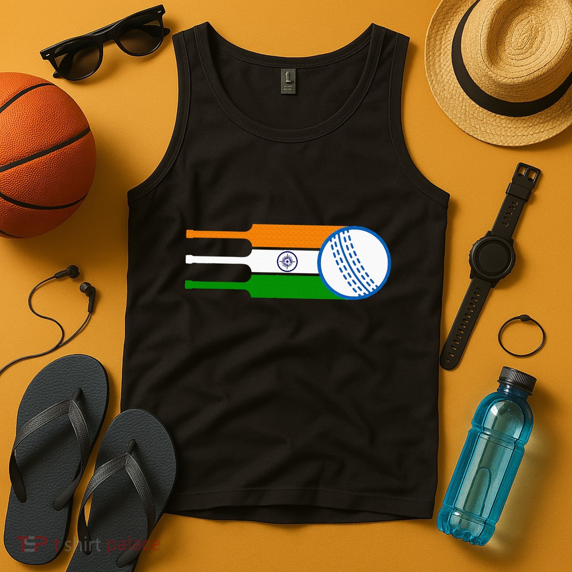 Indian Cricket Player Team Cricket Fans India Cricket Tank Top