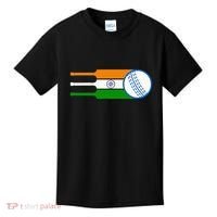 Indian Cricket Player Team Cricket Fans India Cricket Kids T-Shirt thumb 0