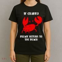 If Crabby Please Return To The Beach T-Shirt thumb 4
