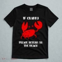 If Crabby Please Return To The Beach T-Shirt thumb 5