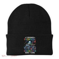 I Crushed Preschool Kindergarten Here I Come Monster Truck Beanie thumb 0
