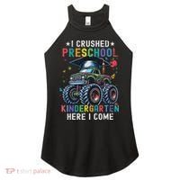 I Crushed Preschool Kindergarten Here I Come Monster Truck Women's Perfect Tri Rocker Tank thumb 0