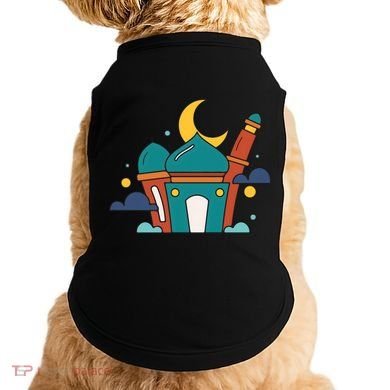 Islamic Cute Ramadan Mubarak Arabic Gift Doggie Tank
