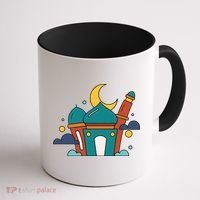 Islamic Cute Ramadan Mubarak Arabic Gift Coffee Mug thumb 1