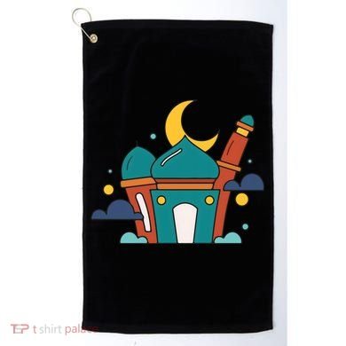 Islamic Cute Ramadan Mubarak Arabic Gift Golf Towel