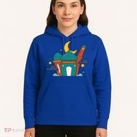 Islamic Cute Ramadan Mubarak Arabic Gift Hoodie thumb 5