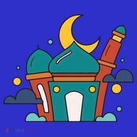 Islamic Cute Ramadan Mubarak Arabic Gift Sweatshirt thumb 3