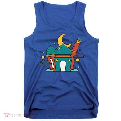 Islamic Cute Ramadan Mubarak Arabic Gift Tank Top