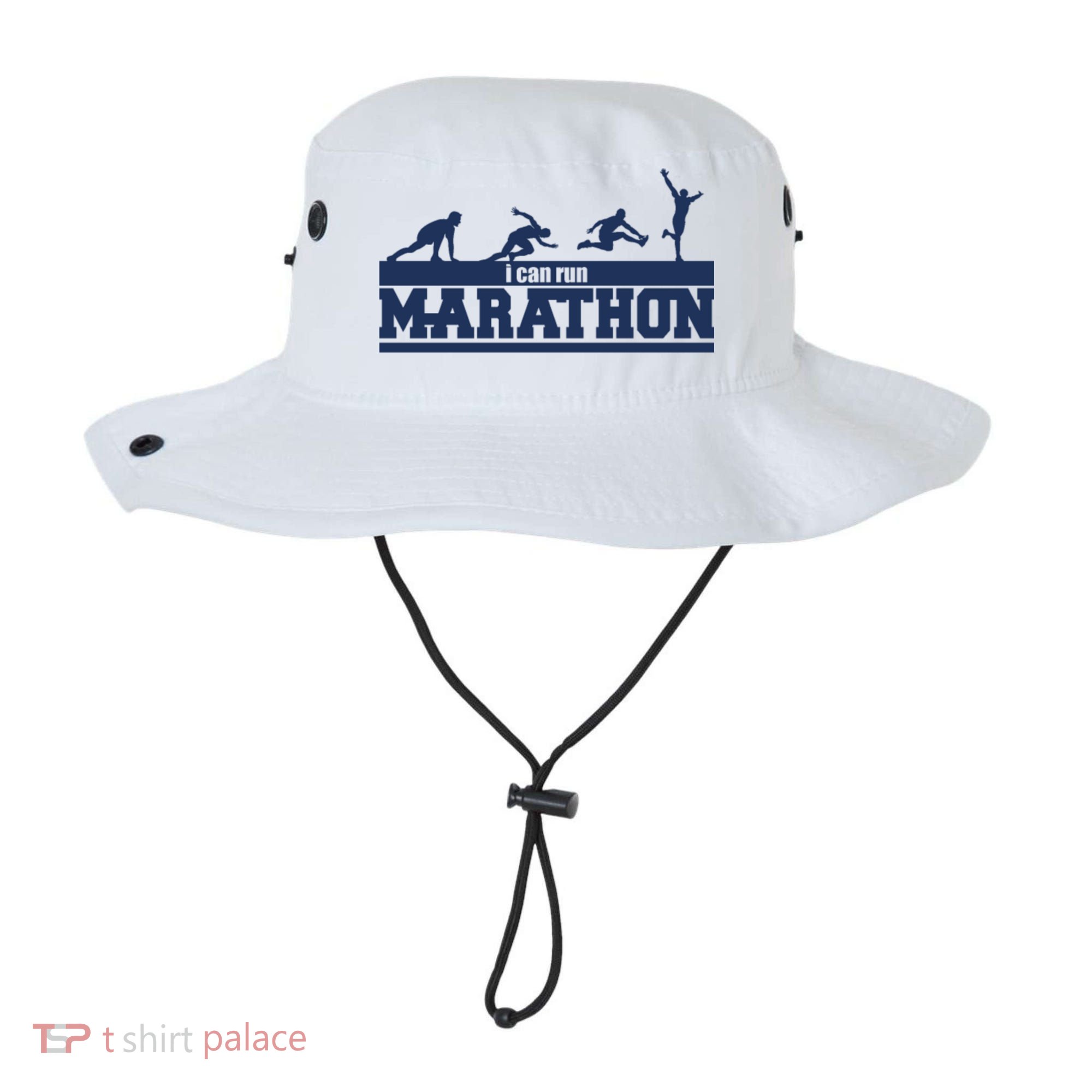 I Can Run Marathon Bucket Hat
