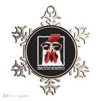 Incocknito Cock Rooster Wearing Sunglasses Chicken Lover Ornament thumb 0