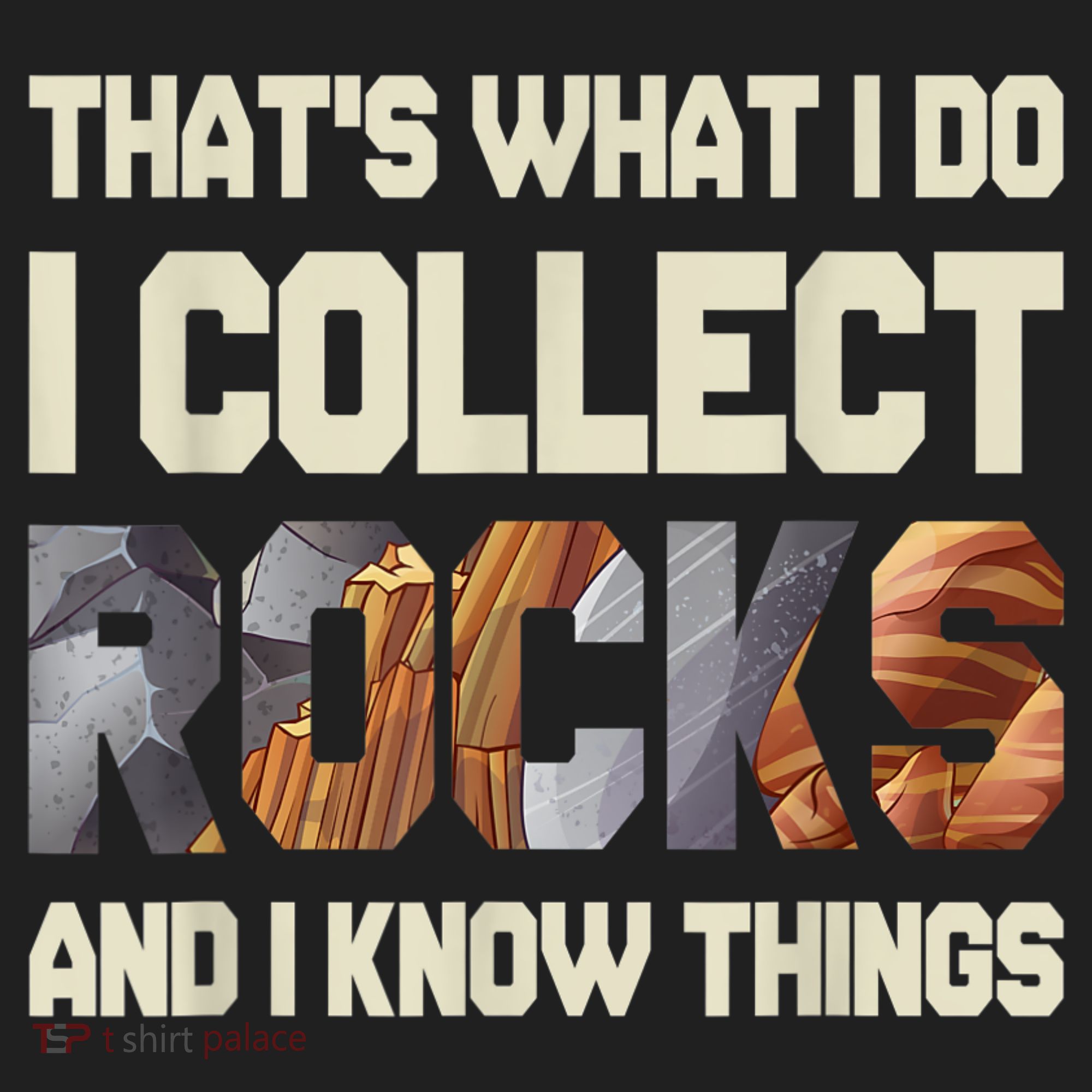 I Collect Rocks And I Know Things Geology Geologist Geode Golf Towel