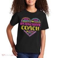 Instructional Coach Rainbow Heart Instructional Coach Gifts Kids T-Shirt thumb 2