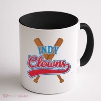 Indianapolis Clowns Retro Indy Baseball Fan Gift Idea Gift Coffee Mug thumb 1