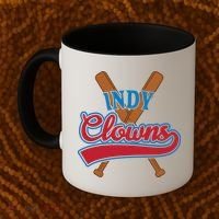 Indianapolis Clowns Retro Indy Baseball Fan Gift Idea Gift Coffee Mug thumb 2