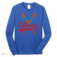 Indianapolis Clowns Retro Indy Baseball Fan Gift Idea Gift Long Sleeve Shirt thumb 0