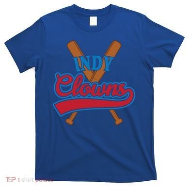 Indianapolis Clowns Retro Indy Baseball Fan Gift Idea Gift T-Shirt
