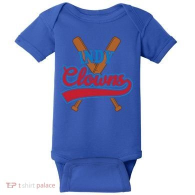 Indianapolis Clowns Retro Indy Baseball Fan Gift Idea Gift Baby Bodysuit