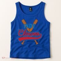 Indianapolis Clowns Retro Indy Baseball Fan Gift Idea Gift Tank Top thumb 2