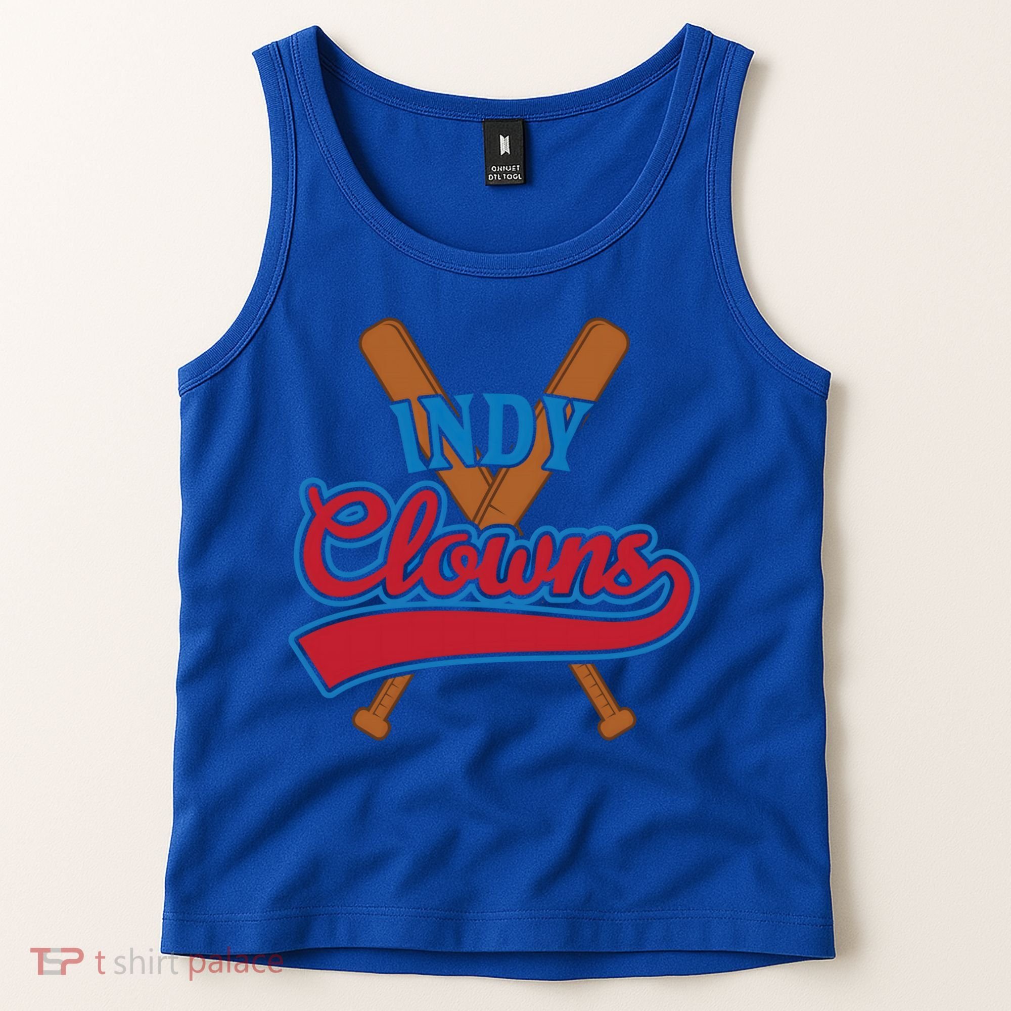 Indianapolis Clowns Retro Indy Baseball Fan Gift Idea Gift Tank Top