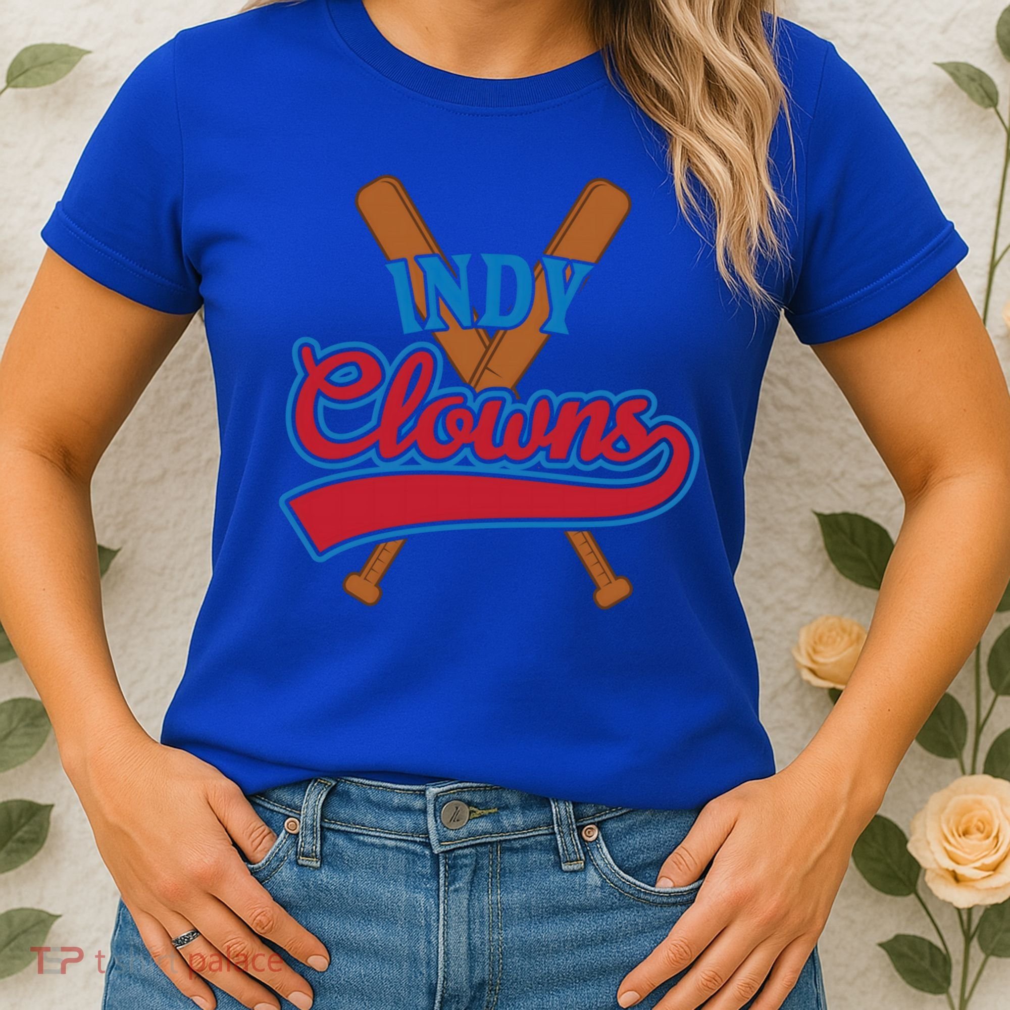 Indianapolis Clowns Retro Indy Baseball Fan Gift Idea Gift Women's T-Shirt