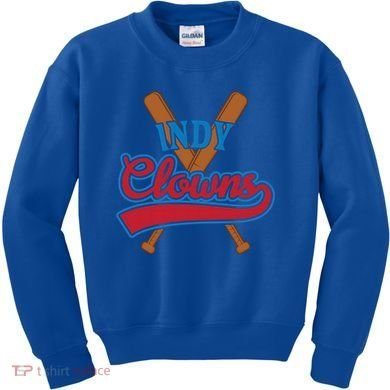 Indianapolis Clowns Retro Indy Baseball Fan Gift Idea Gift Kids Sweatshirt