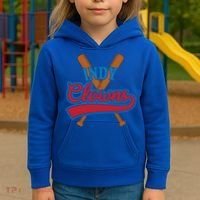 Indianapolis Clowns Retro Indy Baseball Fan Gift Idea Gift Kids Hoodie thumb 3