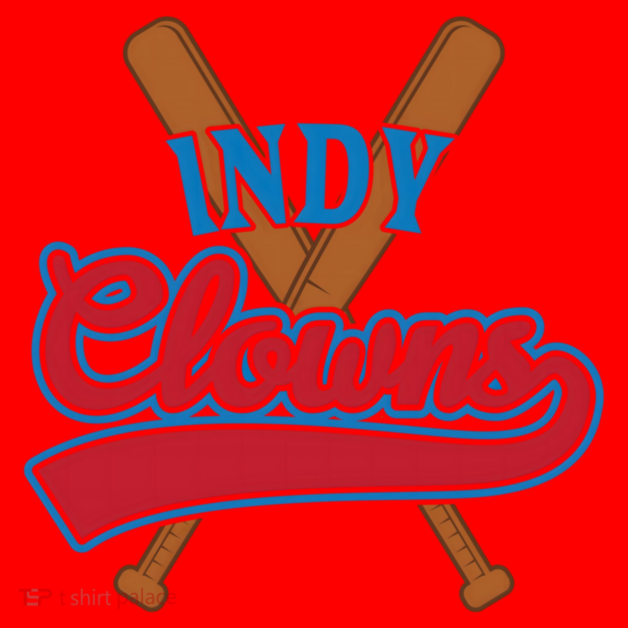 Indianapolis Clowns Retro Indy Baseball Fan Gift Idea Gift Santa Hat