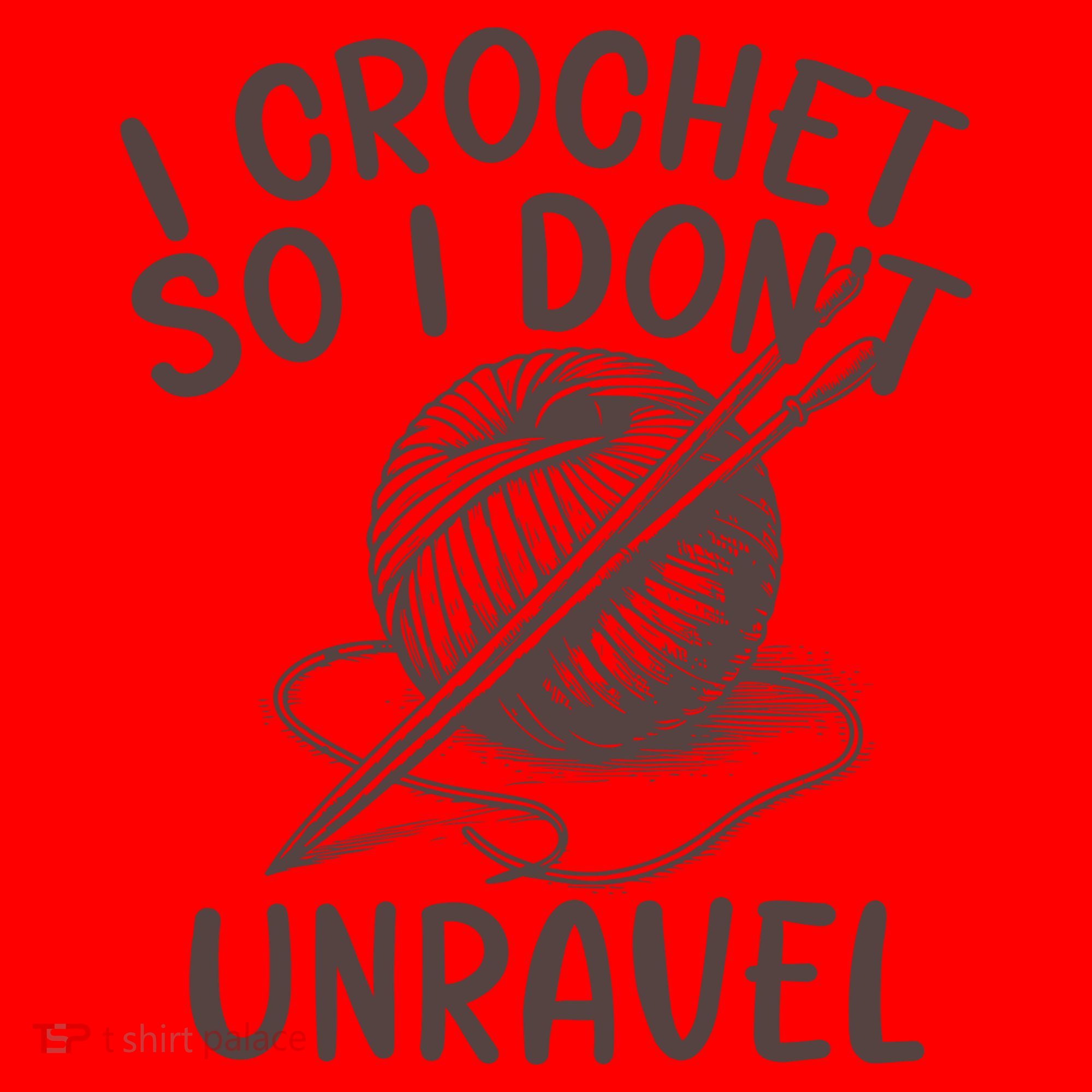 I Crochet So I Don’t Unravel Crochet Santa Hat