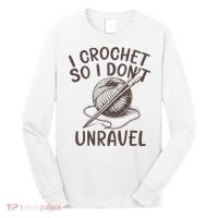 I Crochet So I Don’t Unravel Crochet Long Sleeve Shirt thumb 0