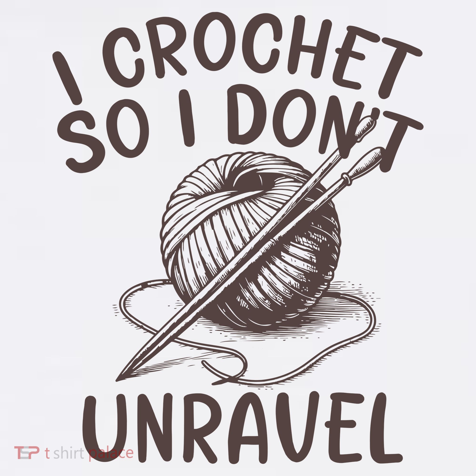 I Crochet So I Don’t Unravel Crochet Sweatshirt