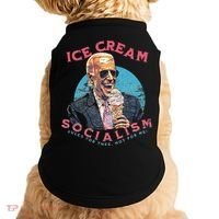 Ice Cream Socialism Rules for Thee Not for Me Joe Biden Doggie Tank thumb 0