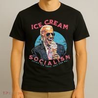 Ice Cream Socialism Rules for Thee Not for Me Joe Biden T-Shirt thumb 3