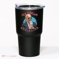Ice Cream Socialism Rules for Thee Not for Me Joe Biden Tumbler thumb 0
