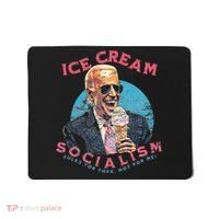 Ice Cream Socialism Rules for Thee Not for Me Joe Biden Mousepad thumb 0