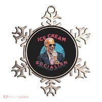 Ice Cream Socialism Rules for Thee Not for Me Joe Biden Ornament thumb 0