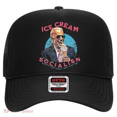 Ice Cream Socialism Rules for Thee Not for Me Joe Biden Hat