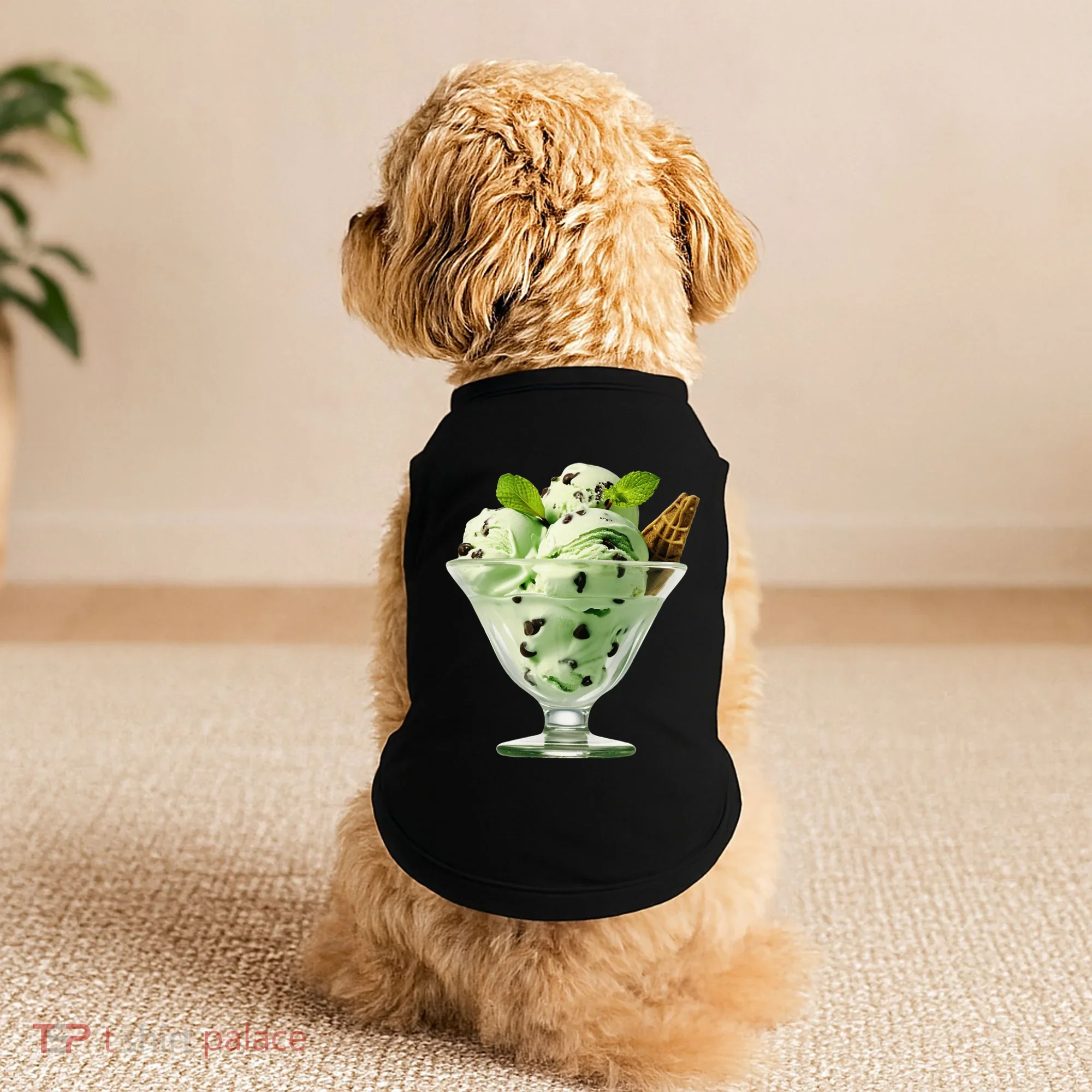 Ice Cream Softball & Baseball Doggie Tank