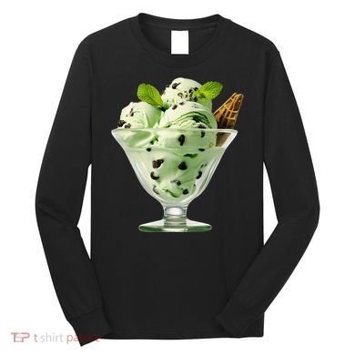 Ice Cream Softball & Baseball Long Sleeve Shirt